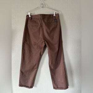 RVCA Americana Fit Brown Chino Pants | Men’s 31x32
